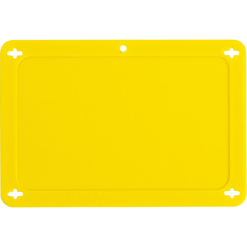 &eacute;tiquette vierge pour vanne, Plastique, 4-3/4" la x 3-1/4" h Pronet Distribution