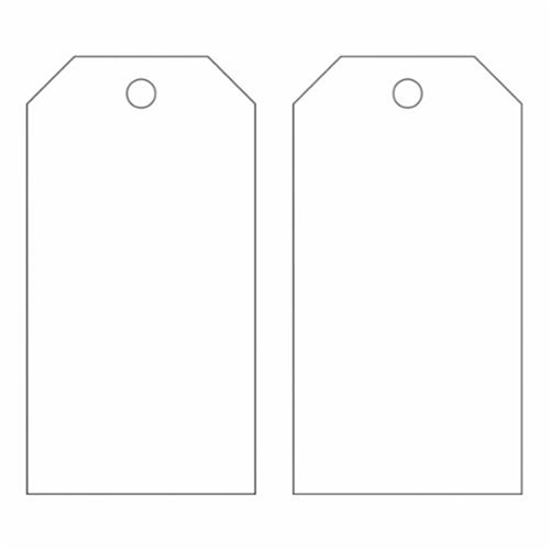 &eacute;tiquettes vierges autoplastifiantes pour la pr&eacute;vention des accidents, M&eacute;tal, 3" la x 5-3/4" h Pronet Distribution