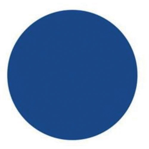 &eacute;tiquettes rondes inscriptibles, Cercle, 3" lo x 3" la, Bleu Pronet Distribution