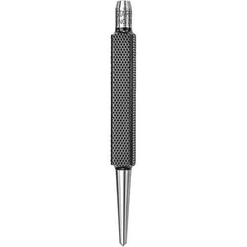 Centre Punch with Square Shank, 1/8" Dia., 3/8" Stock Size, 4" L Pronet Distribution