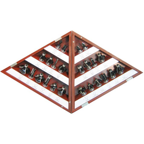 3-Flute Carbide-Tipped Router Bit Sets Pronet Distribution