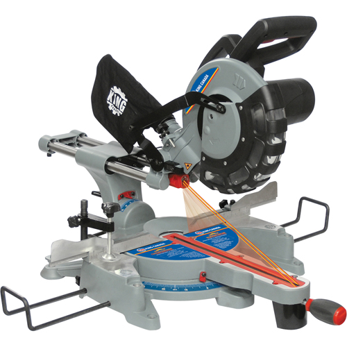 10" Sliding Compound Mitre Saws With Laser, 10", 15 A, 120 V Pronet Distribution
