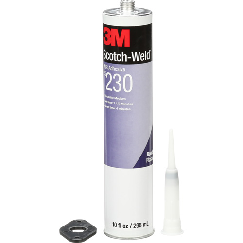 Adh&eacute;sif PUR TS230 Scotch-Weld, 10 oz, Cartouche, Blanc Pronet Distribution
