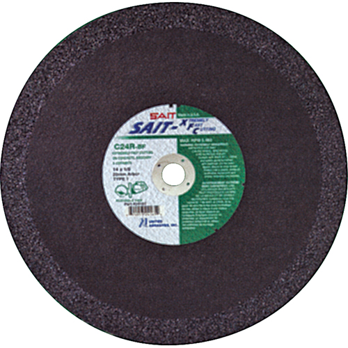 C24R Concrete High Speed Cut-Off Wheel, 12" x 1/8", 1" Arbor, Type 1, Aluminum Oxide, 6300 RPM Pronet Distribution