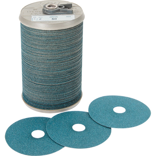 Blue Line Aggressive Grinding Fibre Disc, Zirconium, 24, 9-1/8" Dia x 7/8" Arbor Pronet Distribution
