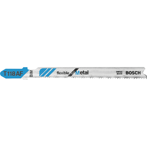 Flexible Jigsaw Blade, Bi-Metal, 3-5/8" L, 17-24 TPI Pronet Distribution