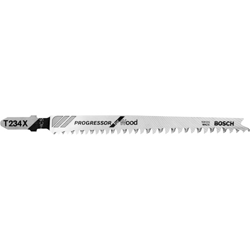 Jigsaw Blade, High-Carbon Steel, T-Shank, 4-5/8" L, 8-12 TPI Pronet Distribution