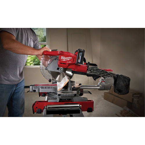 Ensemble scie &agrave; onglets combin&eacute;s coulissante &agrave; biseau double M18 Fuel Pronet Distribution