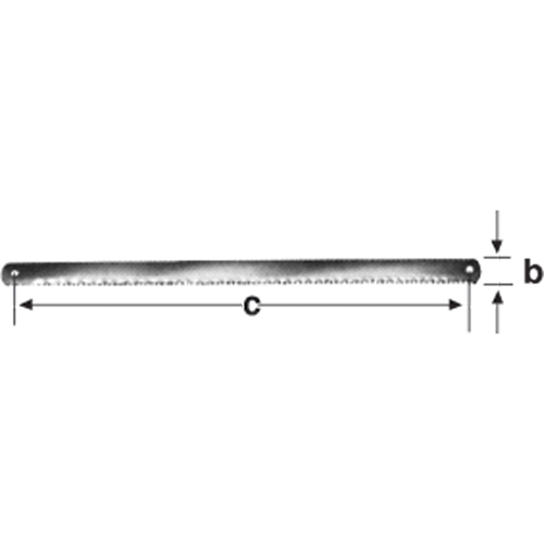 Hacksaw Blade, 11-3/4" L Pronet Distribution
