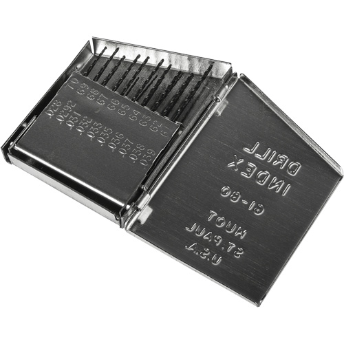 Jobber Length Drill Bit Set, 20 Pieces, High Speed Steel Pronet Distribution