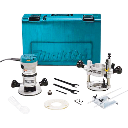 Heavy-Duty 2 1/4 HP Variable Speed Plunge Router Kit Pronet Distribution