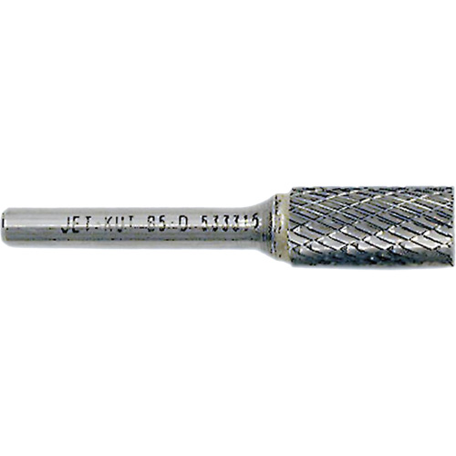 End-Cut Cylindrical Burr, 5/8" Dia., 1/4" Shank, 1" Depth of Cut Pronet Distribution