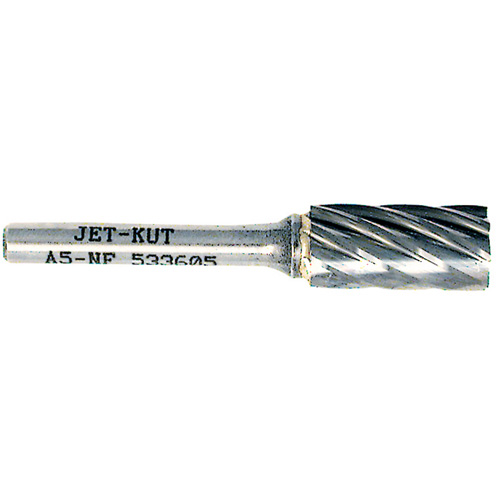 Fraise cylindrique pour aluminium/mat&eacute;riaux non ferreux A5-NF JET-KUT, 1/2" Dia., 1/4" Tige Pronet Distribution