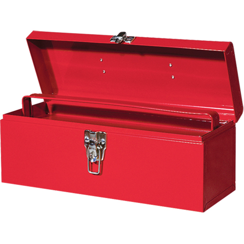 Coffre &agrave; outils portatif ATB100 avec plateau en m&eacute;tal pour outils, 6" P x 16" la x 6-1/2" h, Rouge Pronet Distribution