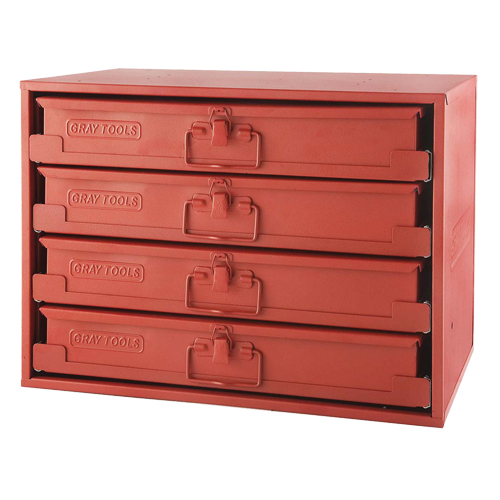 Compartment Rack With 4 Compartment Boxes, 4 Slots, 20-1/2" W x 12-1/2" D x 14-5/8" H, Red Pronet Distribution