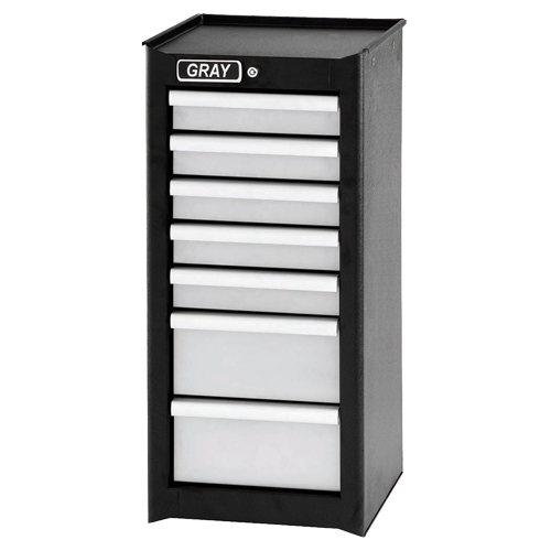 Armoire compl&eacute;mentaire, 7 tiroirs, 14-3/4" la x 18" p x 33,34" h, Noir Pronet Distribution