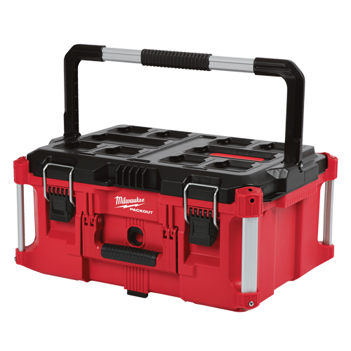 Grande boîte &agrave; outils Packout, 22" x 16" x 11", Noir/Rouge Pronet Distribution