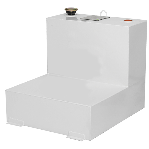 R&eacute;servoir de transfert pour carburant en acier, Acier, Capacit&eacute; 48 gal., Blanc Pronet Distribution