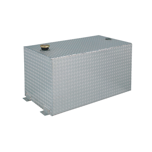 R&eacute;servoir de transfert pour carburant en aluminium, Aluminium, Capacit&eacute; 100 gal., Argent Pronet Distribution