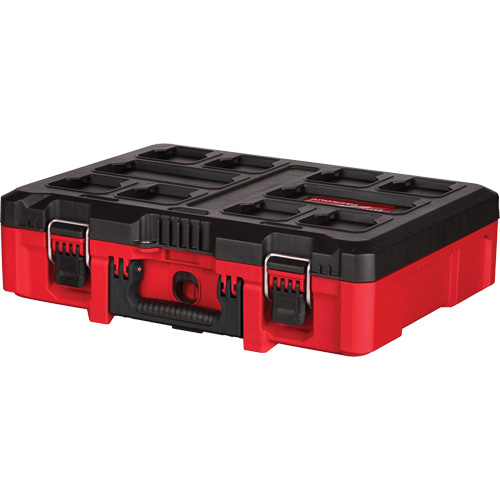 Packout Tool Case with Customizable Insert, 20-7/10" x 15-1/5" x 6-1/5", Black/Red Pronet Distribution