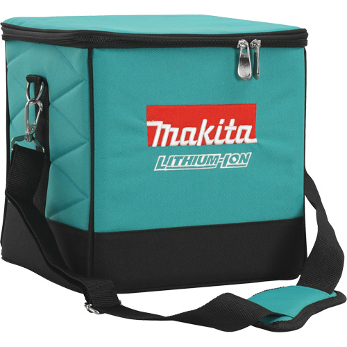 Sac &agrave; outils assortis LXT, Nylon, 2 pochettes, Noir/Bleu Pronet Distribution