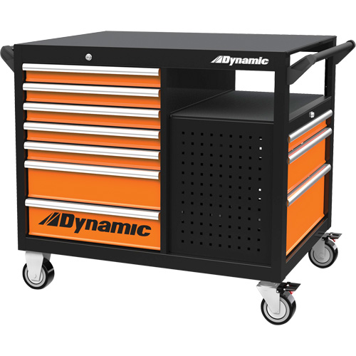 Chariot industriel, 2 tiers, 45" x 40" x 28-3/4" Pronet Distribution