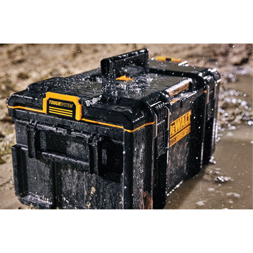 Grande boîte &agrave; outils ToughSystem 2.0, 21-3/4" x 14-3/4" x 12-3/8", Noir Pronet Distribution