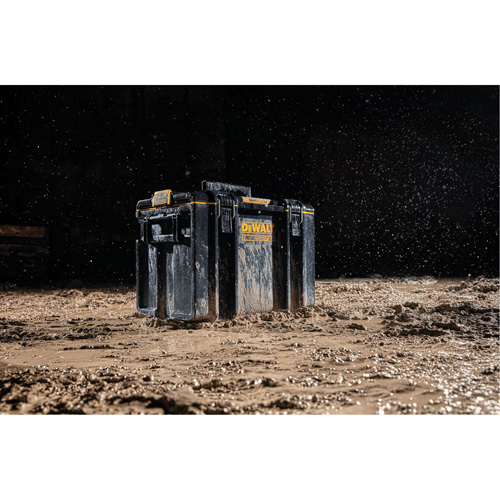 Tr&egrave;s grande boîte &agrave; outils ToughSystem 2.0, 21-3/4" x 14-3/4" x 16-1/4", Noir Pronet Distribution