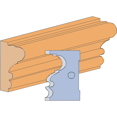 Fancy Cove Moulding Cutter Set Pronet Distribution