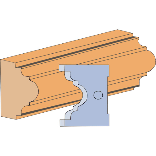 Fancy Cove Moulding Cutter Set Pronet Distribution