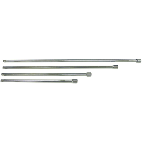 Jeu de barres rallonges SE12-4S, Prise de 1/2", Fini Chrome, 4 M Pronet Distribution