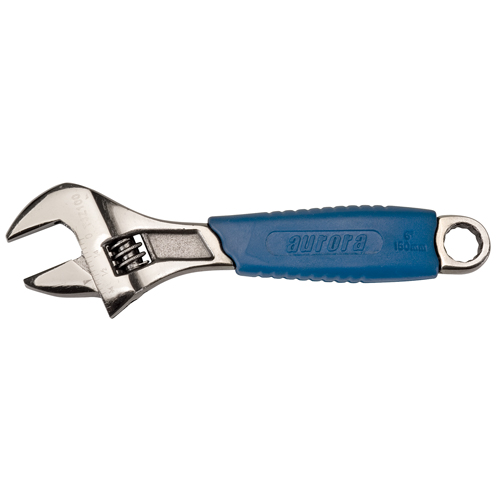 Adjustable Wrench, 6" L, 1" Max Width, Black Pronet Distribution