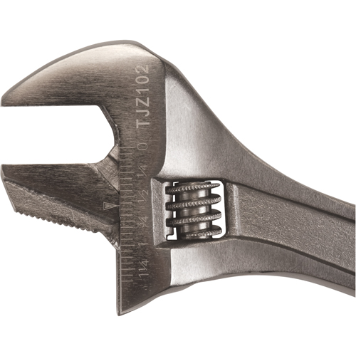 Adjustable Wrench, 10" L, 1-3/8" Max Width, Black Pronet Distribution