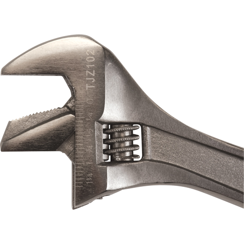 Adjustable Wrench, 10" L, 1-3/8" Max Width, Black Pronet Distribution