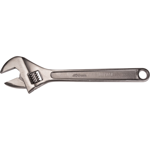 Adjustable Wrench, 18" L, 2-1/4" Max Width, Black Pronet Distribution