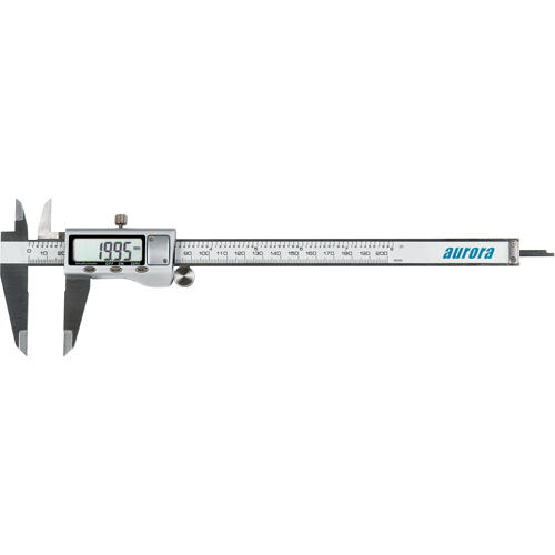 Pieds &agrave; coulisse num&eacute;riques & &eacute;lectroniques, R&eacute;solution de 0,001" (0,03 mm), 0" - 8" (0 mm - 200 mm) gamme de mesure Pronet Distribution