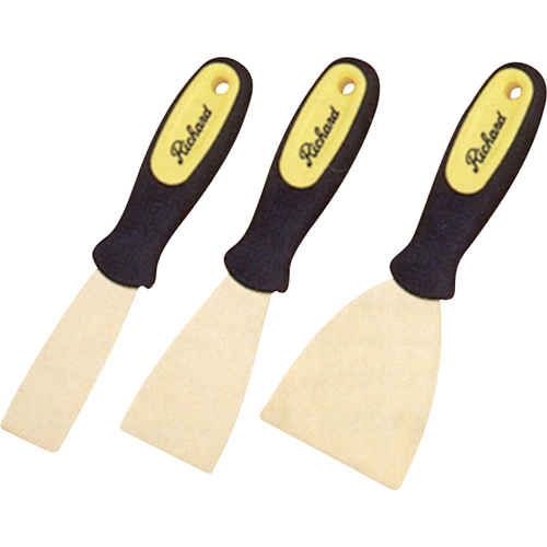 Couteaux rigides pour mastic, 1-1/4", Lame en Laiton Pronet Distribution