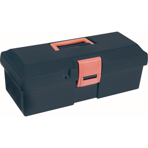 Heavy-Duty Tool Box, 15" W x 7" D x 5-1/2" H, Black Pronet Distribution