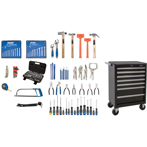 Intermediate Tool Set with Steel Chest, 112 Pieces Pronet Distribution