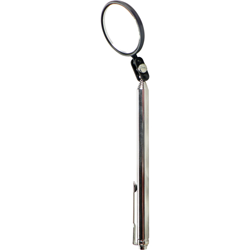 Miroir d'inspection, Circulaire, 1-1/2" lo x 1-1/2" la, T&eacute;lescopique Pronet Distribution