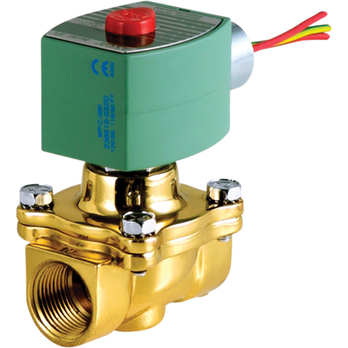 2-Way Pilot Operated Solenoid Valves, 1/2" Pipe, 135 PSI Pronet Distribution