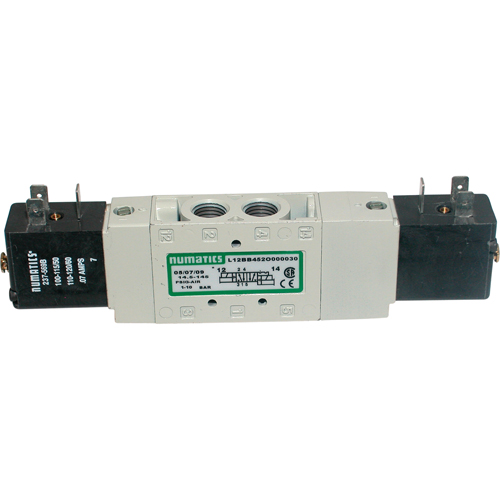 Pilot 5-Way 2-Position 4-Way Solenoid Valves, 3/8" Pipe, 150 PSI Pronet Distribution