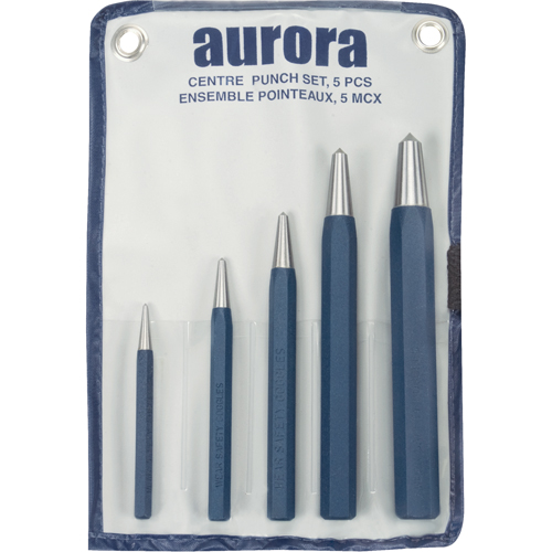 Center Punch Set, 5 Pieces Pronet Distribution