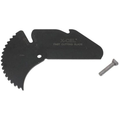 Large Diameter Ratcheting Plastic Pipe and Tubing Cutter, 2-3/8" Capacity Pronet Distribution