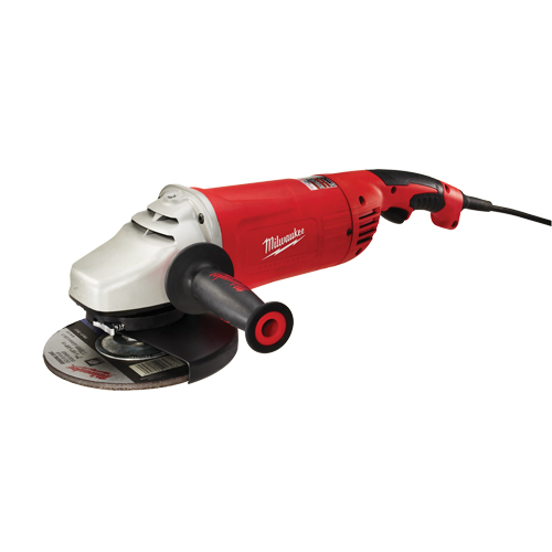 Meuleuse &agrave; grand angle sans blocage avec prise &agrave; g&acirc;chette, 7"/9", 120 V, 15 A, 6000 Tr/min Pronet Distribution