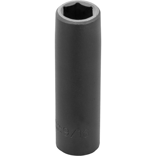 Socket, Impact, 9/16", 1/2" Drive, 6 Points, Deep Pronet Distribution
