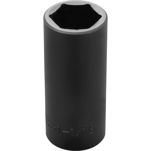 Socket, Impact, 1-1/16", 1/2" Drive, 6 Points, Deep Pronet Distribution