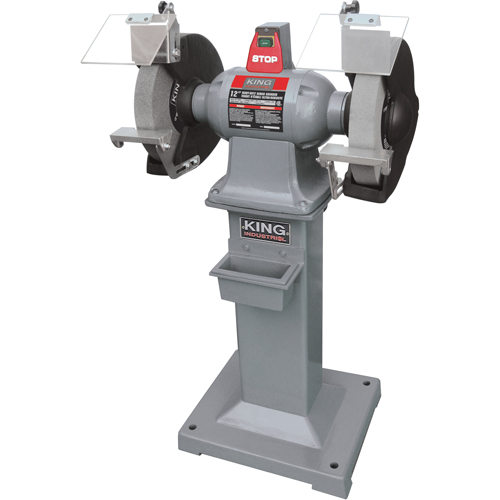 Heavy-Duty Bench Grinder With Floor Stand Pronet Distribution