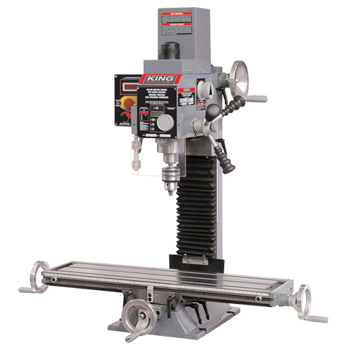 Milling Drilling Machine with Digital Readout, 2 Speeds, 5/8" Drilling Capacity Pronet Distribution