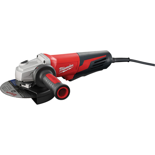 Small Paddle No-Lock Angle Grinder, 6", 120 V, 13 A, 9000 RPM Pronet Distribution